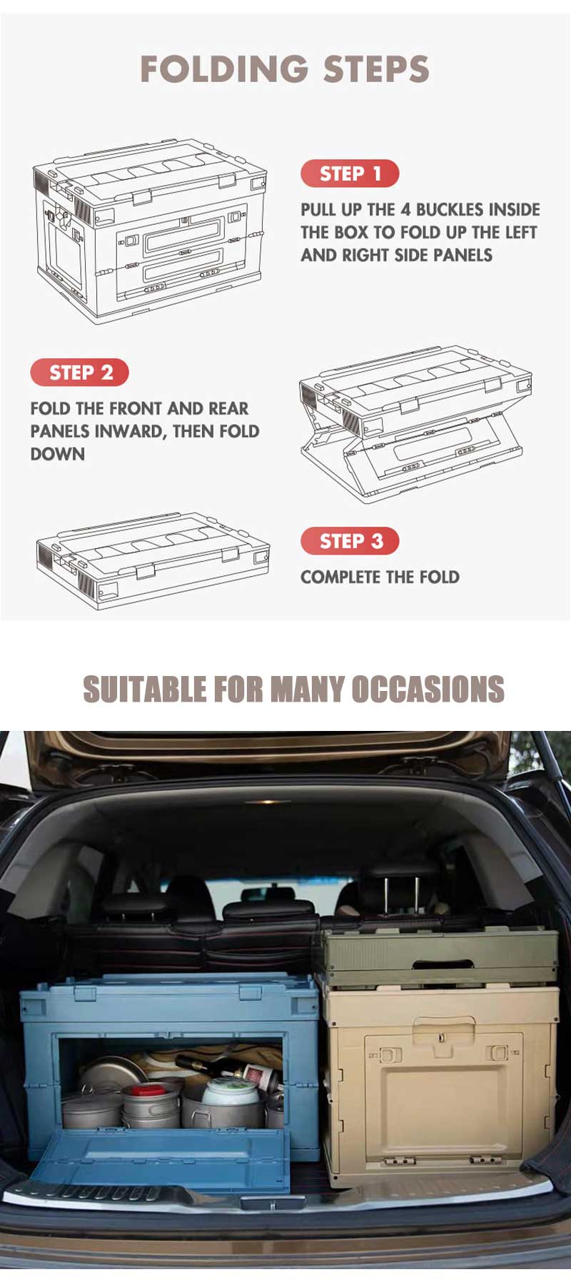 Multifunctional Folding Box