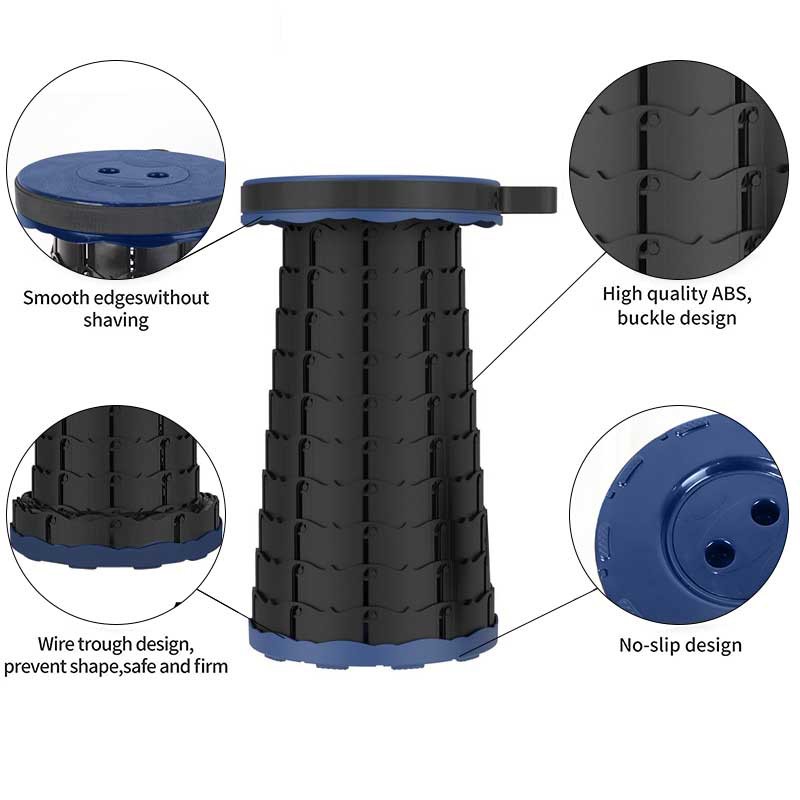 sgabello telescopico portatile