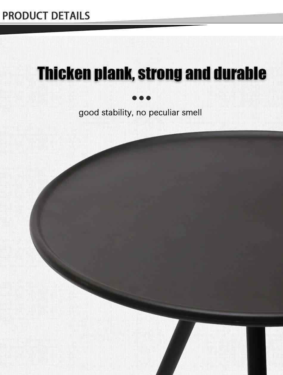 tavolino rotondo economico in alluminio