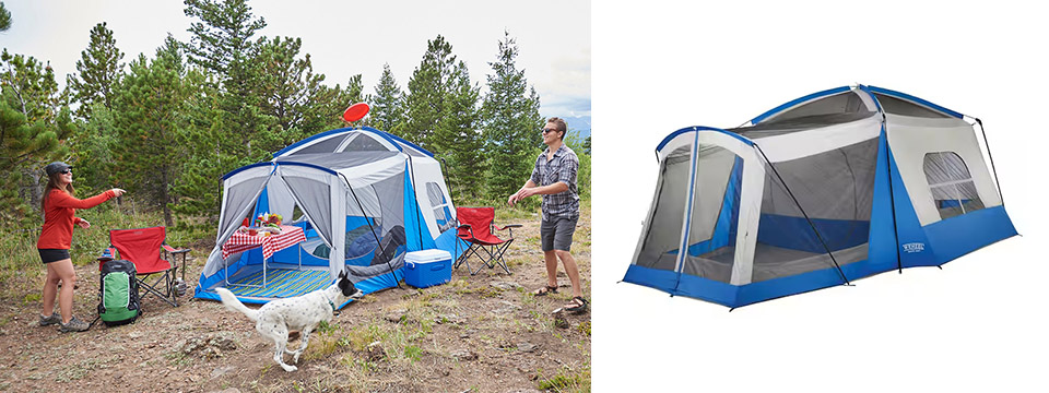 Rete da campeggio leggera per tende