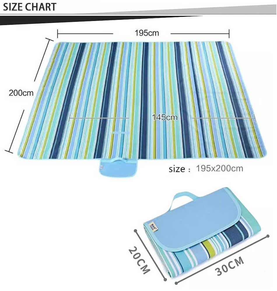 dimensioni delle coperte da campeggio