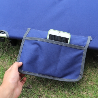 Lettino da campeggio portatile pieghevole leggero per adulti in alluminio di alta qualità con borsa per il trasporto