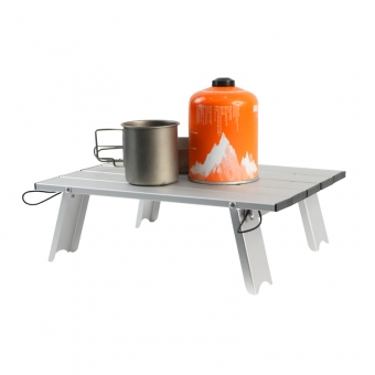 tavolo da campeggio portatile di alta qualità con piano in alluminio,tavolo pieghevole con ripiano rigido in una borsa per picnic,.