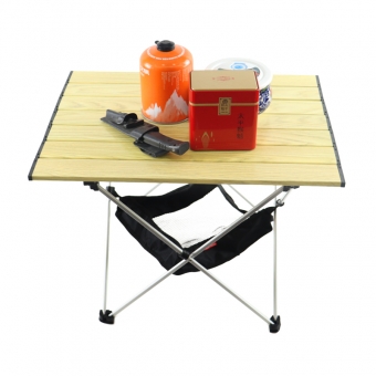 tavolo da campeggio pieghevole con gambe in alluminio regolabili in altezza per barbecue da picnic per feste in campeggio