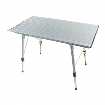 tavolo pieghevole da campeggio in alluminio portatile con gambe regolabili in altezza tavolo arrotolabile