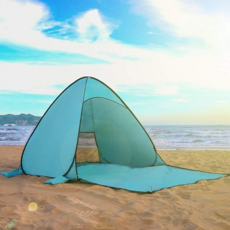 Tenda da spiaggia pop-up leggera amazon hot con borsa per il trasporto 