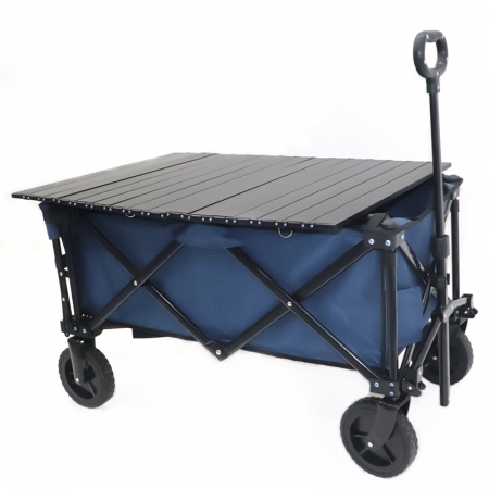 Carrello pieghevole pieghevole portatile per esterni da giardino park wagon carrello da campeggio pieghevole pieghevole push wagon carrello 