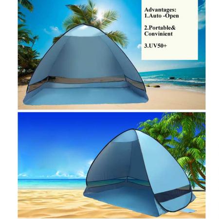 tenda da spiaggia pop-up con protezione UV per esterni ad apertura rapida per bambini 