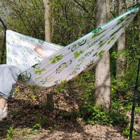 2022 amazon hot double outdoor camping nylon amaca paracadute amaca per 2 persone 