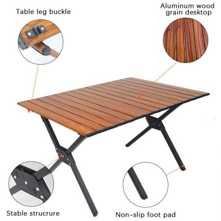 tavolo pieghevole tavolo da campeggio portatile da esterno tavolo pieghevole portatile leggero per campeggio in spiaggia da picnic 