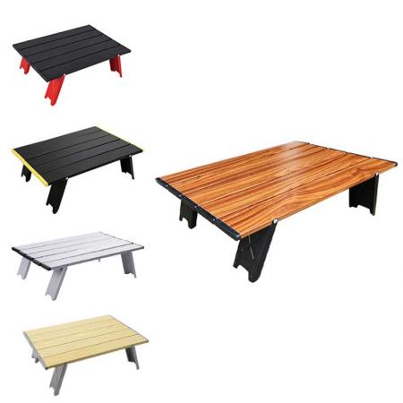 Piccolo tavolo pieghevole da esterno leggero per picnic 
