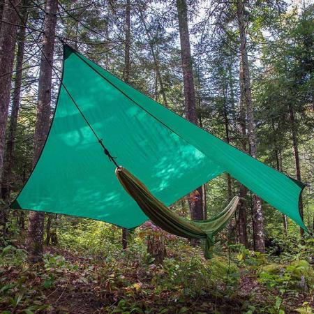 2022 amazon hot copertura per amaca pioggia per amaca per escursioni in campeggio 