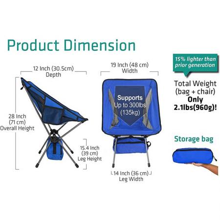 sedia portatile ultraleggera da campeggio sedia da campeggio leggera da campeggio sedie da barbecue pieghevoli escursionismo 