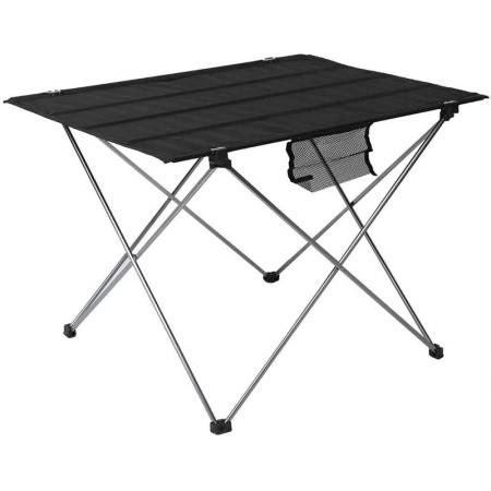 tavolo pieghevole da campeggio portatile in alluminio da campeggio per barbecue da picnic all'aperto 
