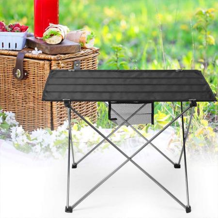 tavolino da campeggio portatile per picnic all'aperto 