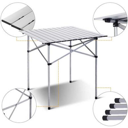 tavolo pieghevole portatile all'ingrosso per picnic/escursionismo/campeggio 