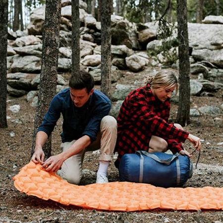 materassino gonfiabile materassino da campeggio materassino gonfiabile impermeabile da campeggio portatile per campeggio backpacking escursionismo 