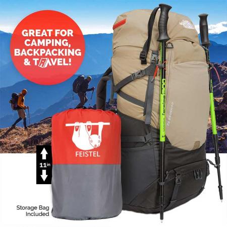 materassino autogonfiabile di alta qualità, imbottitura in schiuma leggera e isolamento superiore, ideale per le escursioni in campeggio 