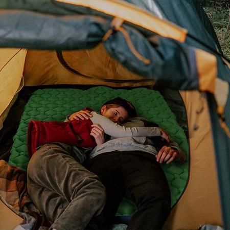 materassino gonfiabile materassino doppio materassino gonfiabile da campeggio con cuscini per dormire due persone campeggio in auto da trekking 
