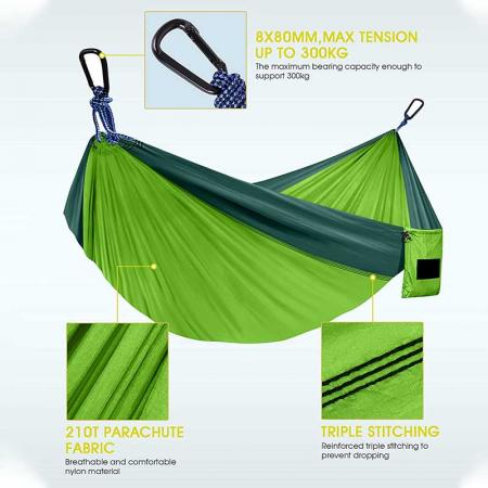 paracadute in nylon ultraleggero attrezzatura da zaino in spalla leggera per esterni, interni 