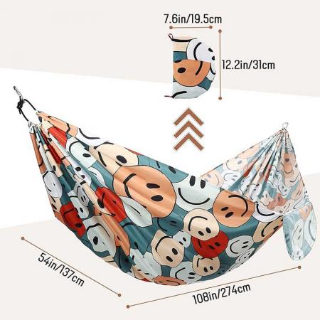 feisetel amaca portatile per paracadute da campeggio da giardino da viaggio in nylon da esterno 
