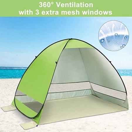 all'ingrosso tenda da sole pieghevole per esterni in fibra di vetro tenda a baldacchino da spiaggia grande
 