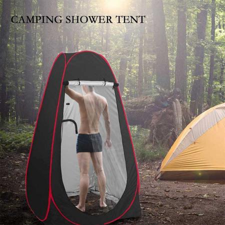 Tenda da doccia per la privacy Tenda da sole portatile per esterni, toilette da campo, spogliatoio
 