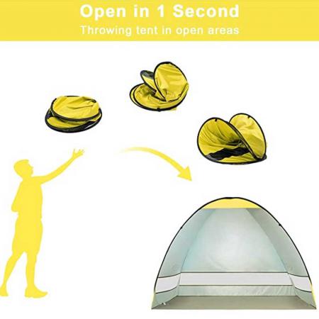 tenda di protezione UV all'ingrosso tenda di protezione UV del riparo del parasole del baldacchino del triangolo della spiaggia del campeggio all'aperto
 