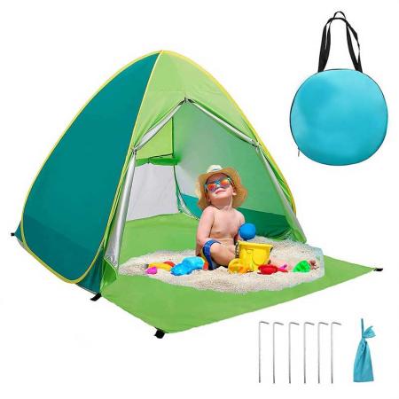 tenda da campeggio pieghevole da spiaggia per famiglie pieghevole completamente automatica per esterni di alta qualità
 
