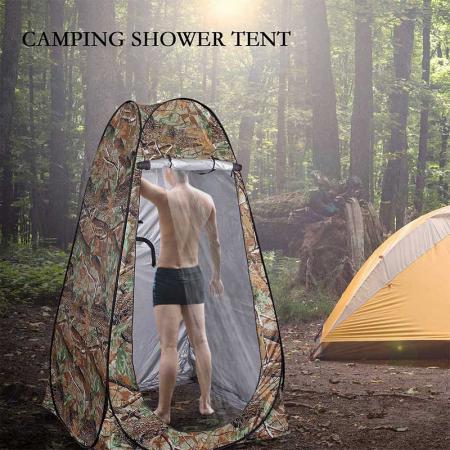 Tenda da doccia Tenda da doccia pop-up Tenda da toilette con cambio e borsa per il trasporto per esterni interni
 