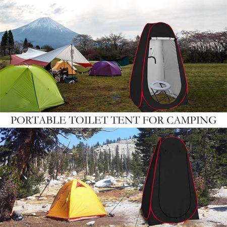 Tenda da doccia per la privacy Tenda da sole portatile per esterni, toilette da campo, spogliatoio
 
