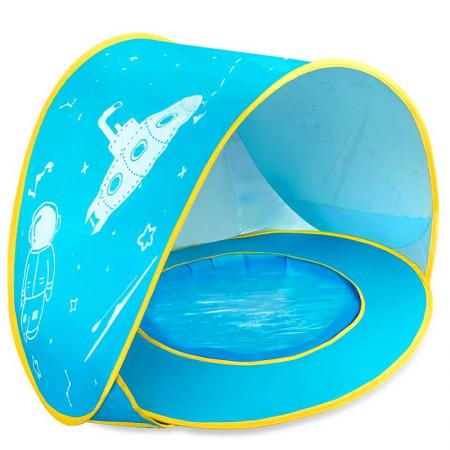 tendalino pop up tendalino parasole con protezione piscina UPF 50+ per baby beach all'aperto
 