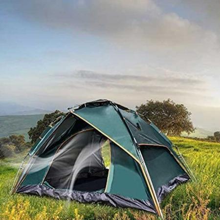 vendita all'ingrosso 3-4 persone tende completamente automatiche aperte in tenda da sole tenda da campeggio doppia
 