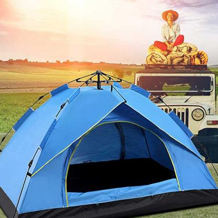 tenda da campeggio istantanea pop-up automatica pieghevole da spiaggia militare per escursionismo da campeggio impermeabile per 2-3 persone all'aperto
 