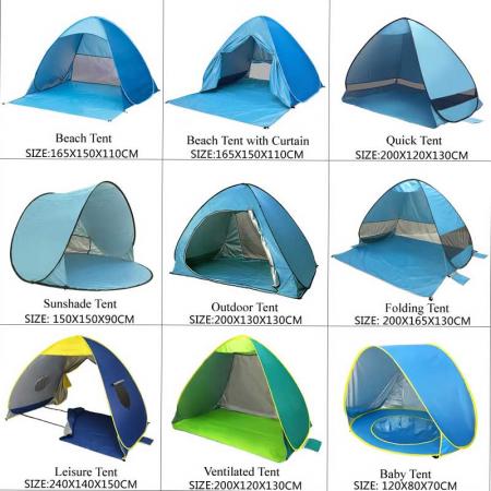 tenda da campeggio pieghevole per esterni leggera tenda impermeabile come riparo solare
 