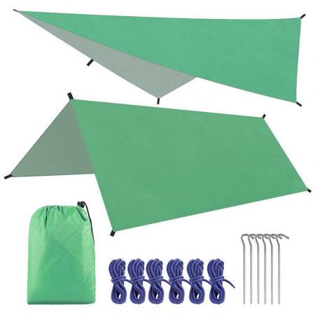 telo da campeggio portatile impermeabile telo parasole tenda da pioggia telo tenda
 