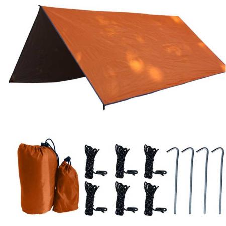 campeggio all'aperto spiaggia poliestere impermeabile mosca pioggia mosca amaca tenda telo parasole
 