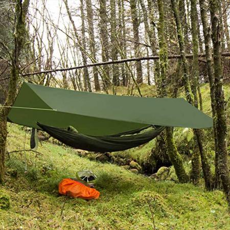 tenda impermeabile ultraleggera amaca da campeggio per famiglie all'aperto telo antipioggia
 