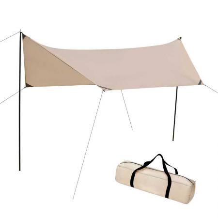 amaca da campeggio Rainfly facile da installare, include picchetti con ampia borsa per il trasporto
 