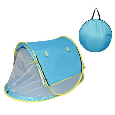 Tenda da spiaggia pop-up automatica grande parasole portatile anti-UV all'aperto 
