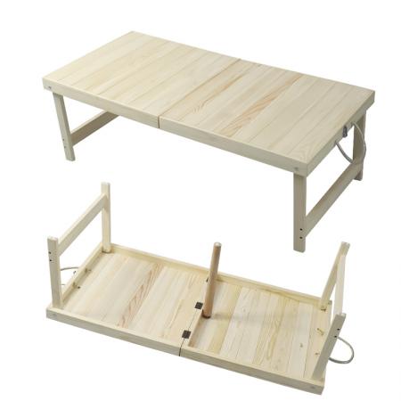 Tavolo da picnic pieghevole in legno di nuovo design per campeggio BBQ Picnic Party Beach 