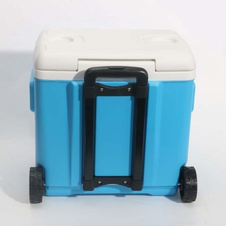 30L Scatola frigo portatile impermeabile di grande capacità da campeggio Scatola frigo portatile da viaggio grande con manico 