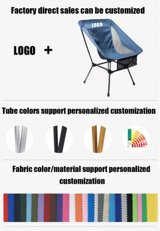 Nuova sedia da esterno portatile da campeggio per il tempo libero sedia da spazio leggera e confortevole mobili sedie pieghevoli di alta qualità 