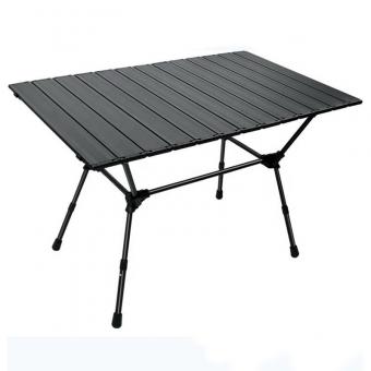 Tavolo pieghevole quadrato da campeggio in alluminio