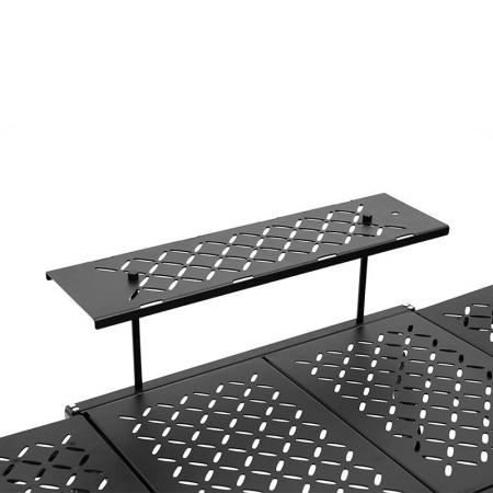 Tavolo da campeggio pieghevole in alluminio portatile regolabile leggero con combinazione gratuita per esterni Igt 