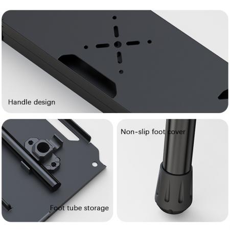 custom outdoor portable folding table aluminum alloy ultralight camping igt table