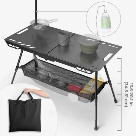 custom outdoor camping table lightweight aluminium igt camping table