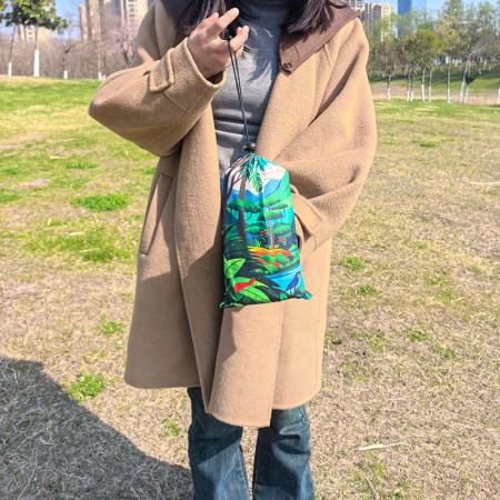 Grande coperta da picnic impermeabile per esterni, da campeggio, da escursionismo, da spiaggia, con stampa personalizzata 