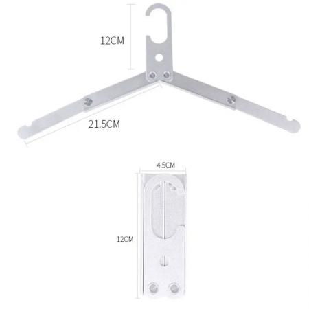 Grucce da viaggio pieghevoli in lega di alluminio portatili da campeggio all'aperto