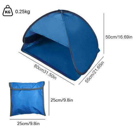 Tenda da campeggio portatile, impermeabile, traspirante, per esterni, per dormire, da spiaggia, per prendere il sole, mini tenda da campeggio